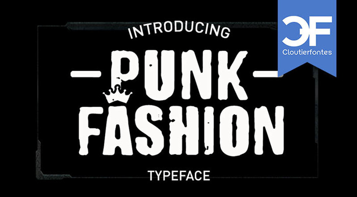 CF Punk Fashion Font poster