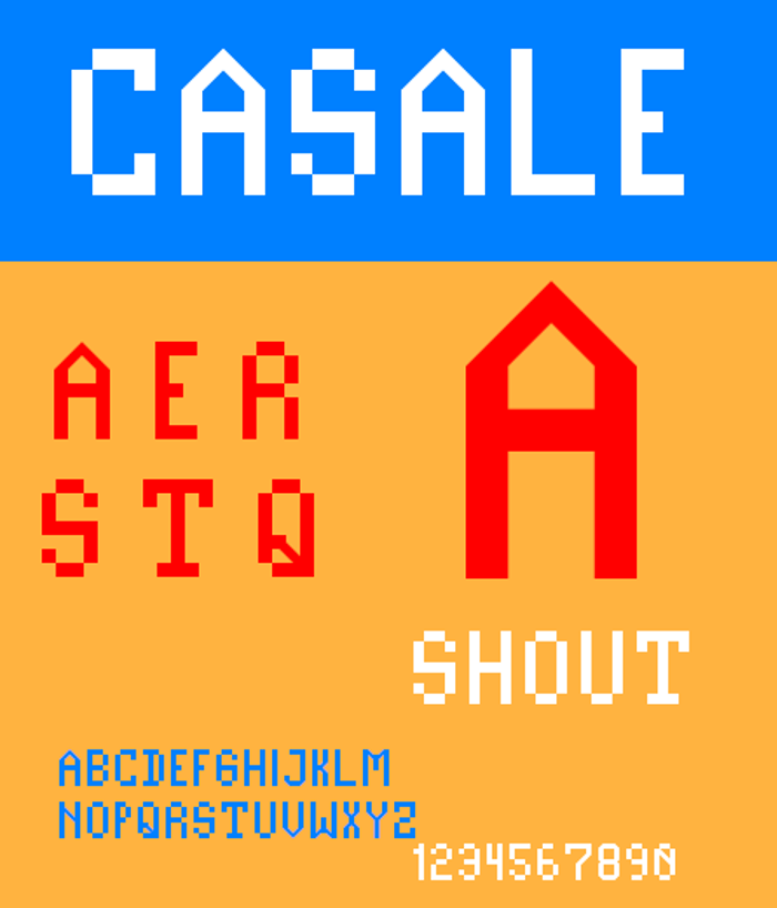 Casale NBP Font poster
