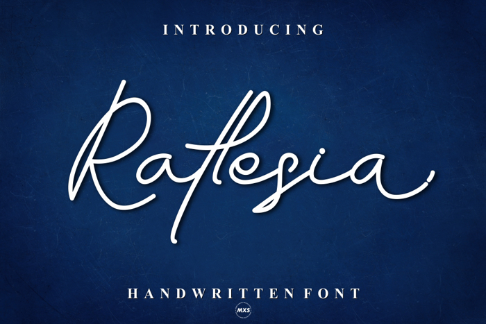 Raflesia Font poster