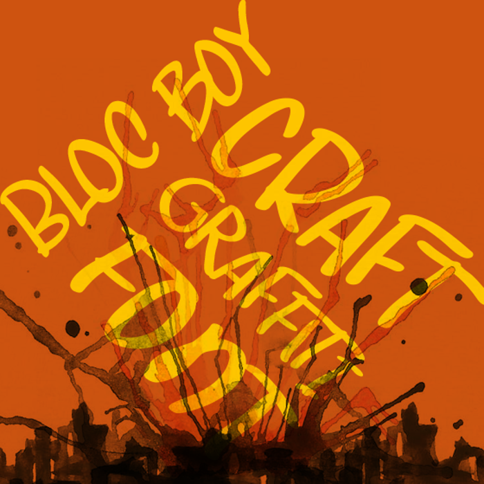 Bloc Boy Font poster