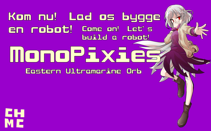 MonoPixies Font poster