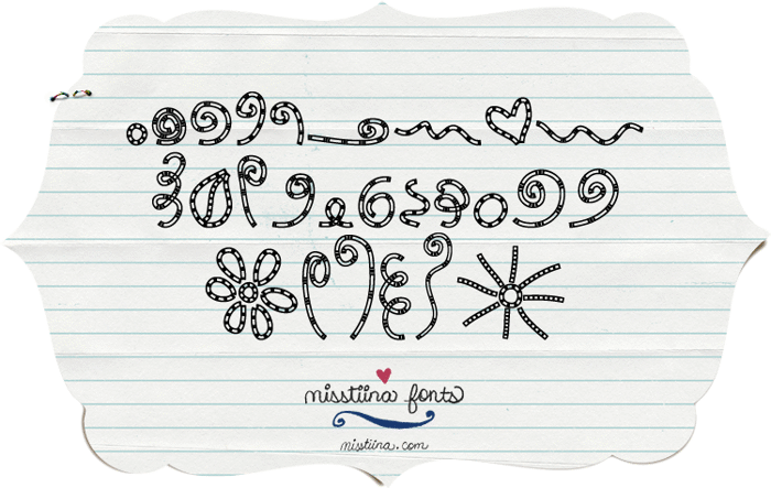 MTF Chunkie Doodle Font poster