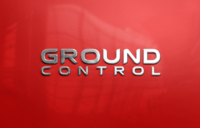 Ground Control Font poster