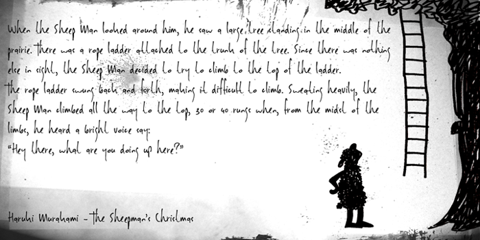 DK Sheepman Font poster