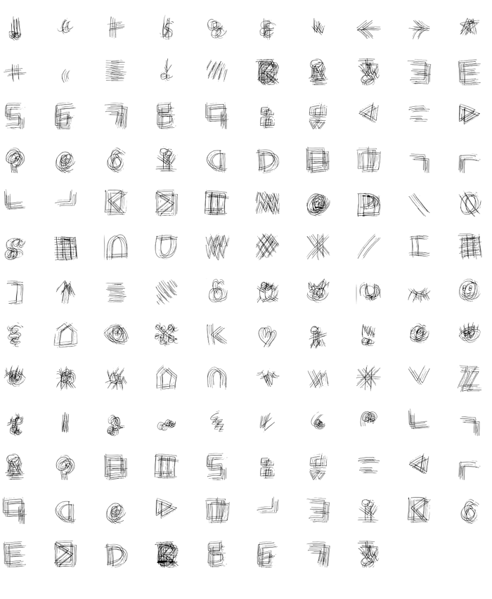 Marvin Doodles Font poster