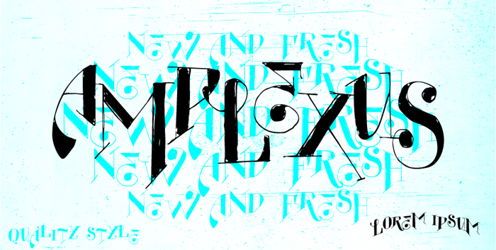Vtks Amplexus Font