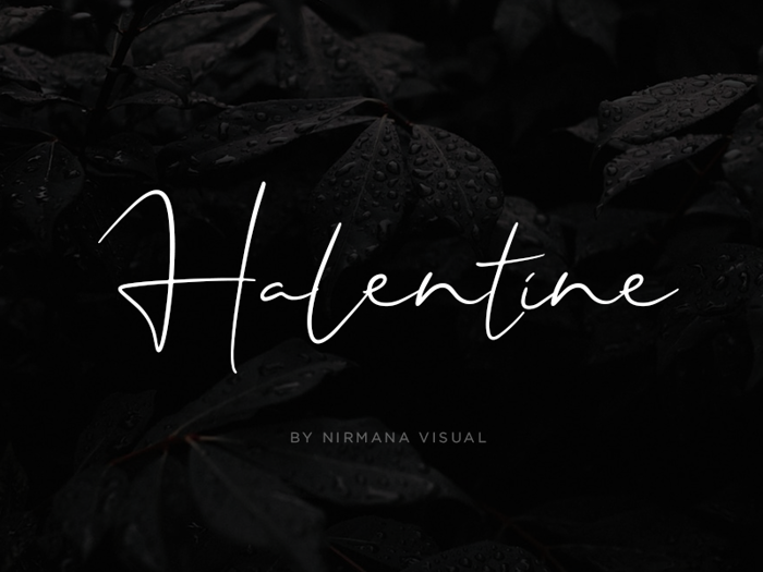 Halentine poster