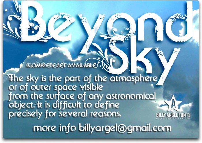 Beyond Sky Font