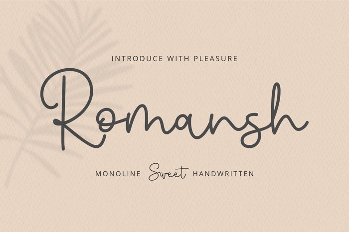 Romansh Font poster