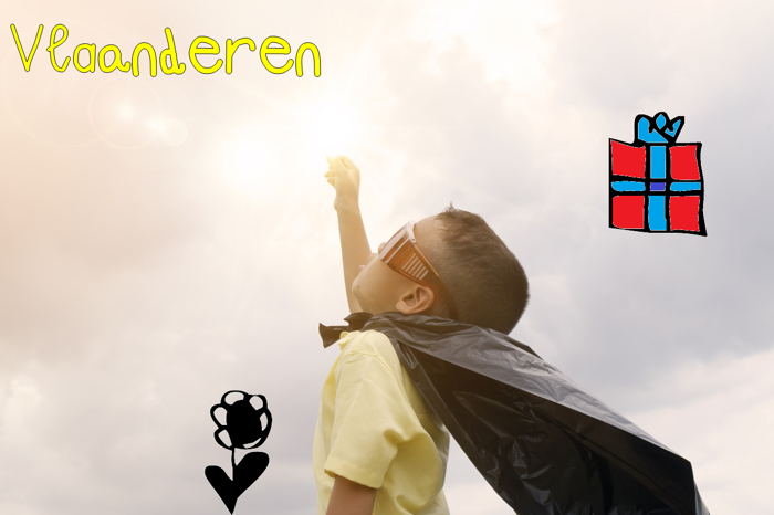 Vlaanderen Font poster