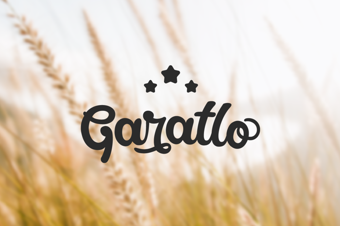 Garatlo Font poster