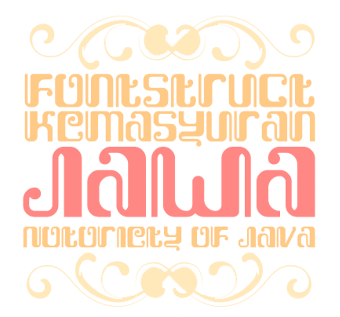 Kemasyuran Jawa Font poster