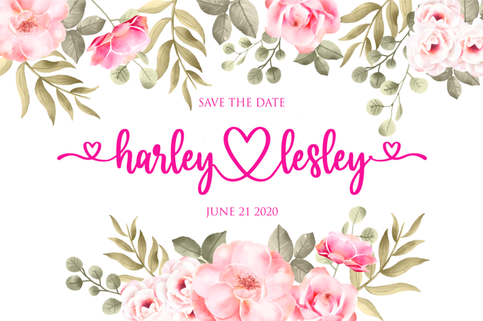 hello bella Font poster