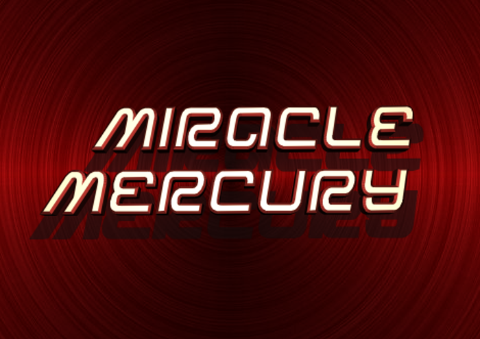 Miracle Mercury Font poster