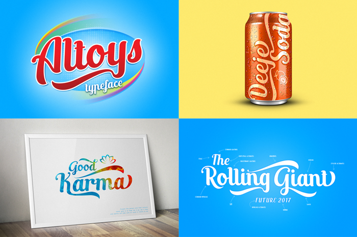 Altoys just Font poster