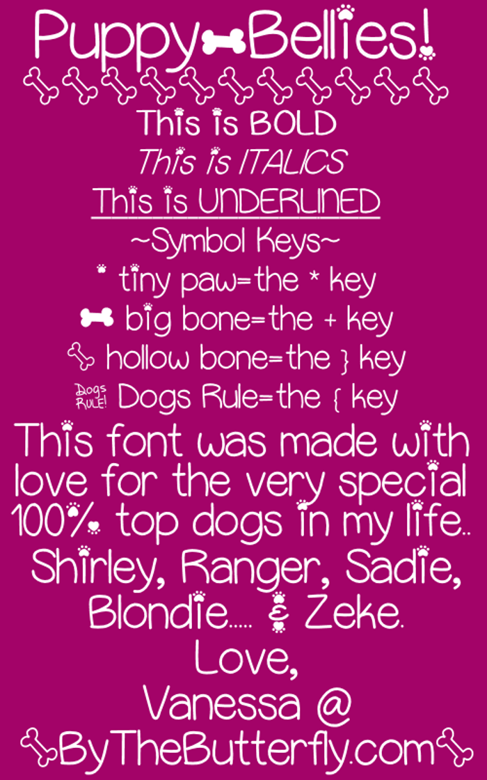 PuppyBellies poster