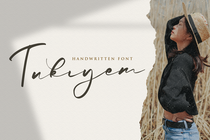 Tukiyem Font poster