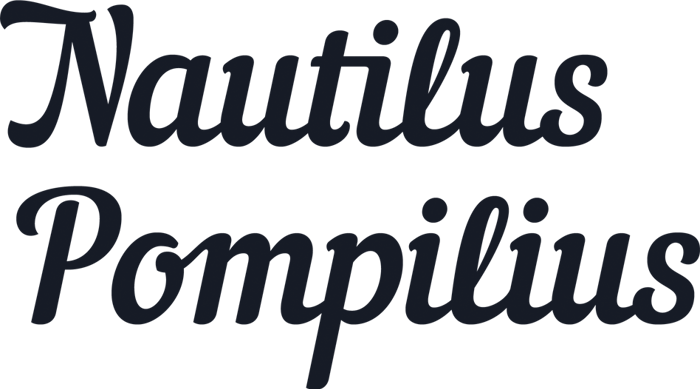 Nautilus Pompilius Font poster
