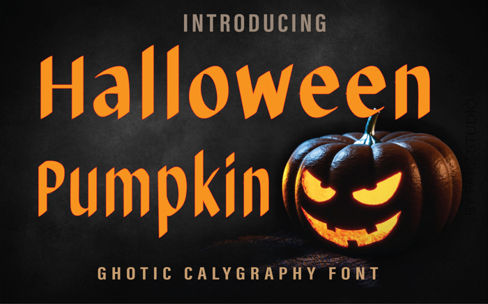 Halloween Pumpkin Font | FarzStudio | FontSpace