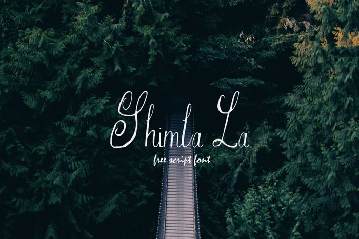 Shimla La Font poster