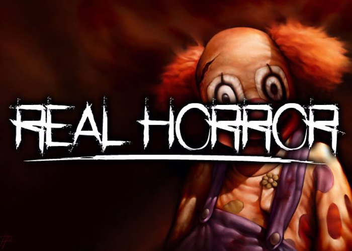 Real Horror Font poster