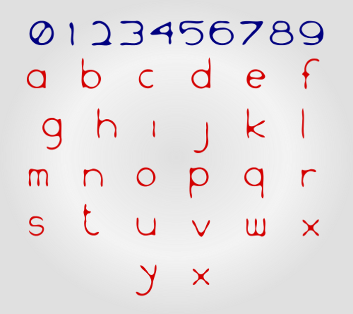 WS Inkski Font poster