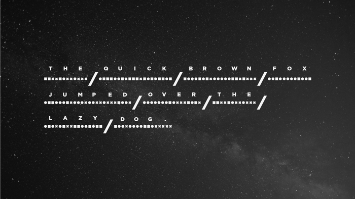 EightySixSeventyTwo Font poster