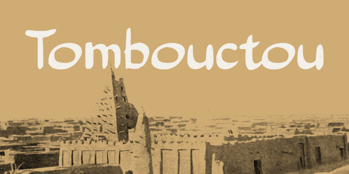 Tombouctou DEMO Font