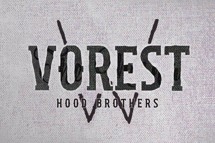 Hood Brothers Font poster