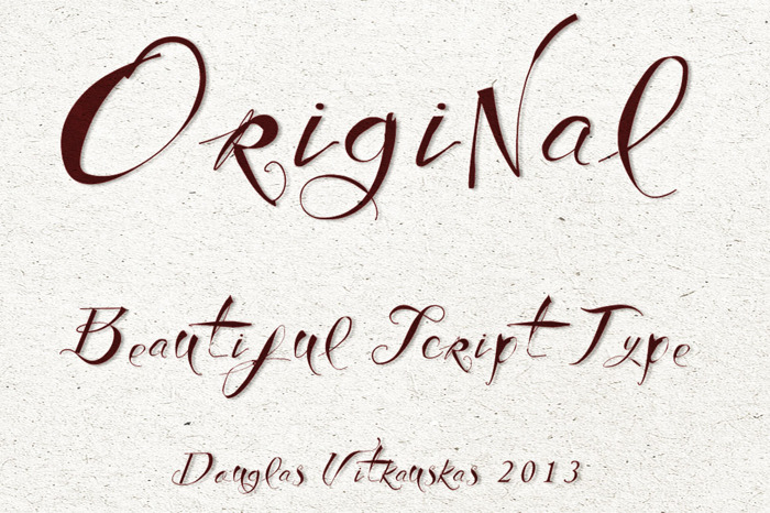 Vtks Authentic Font poster