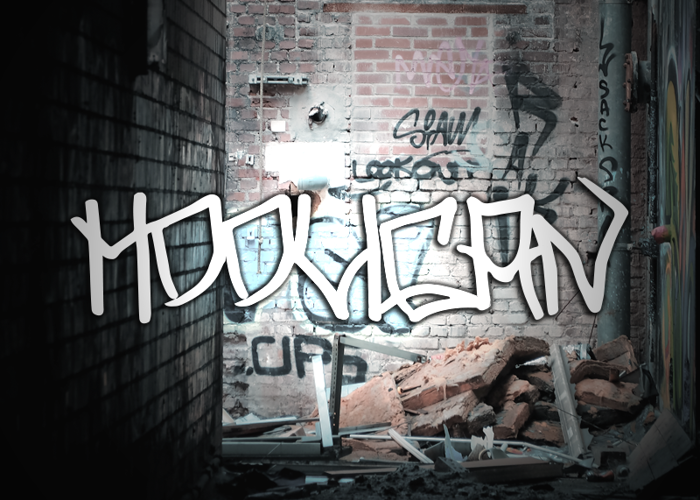 Hooligan Font poster