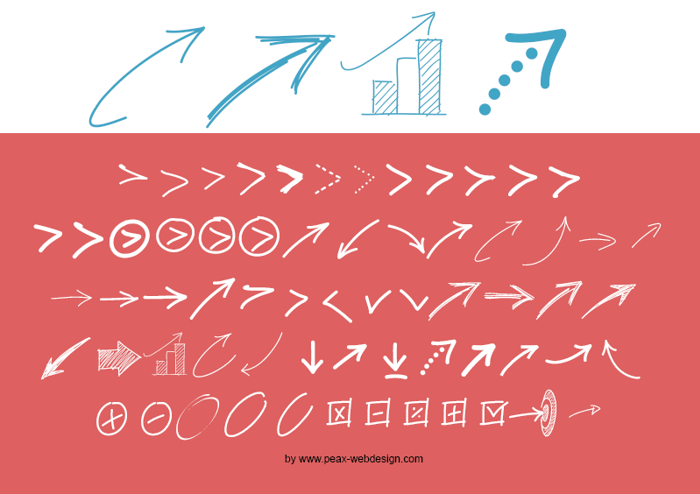 PWFreeArrows Font