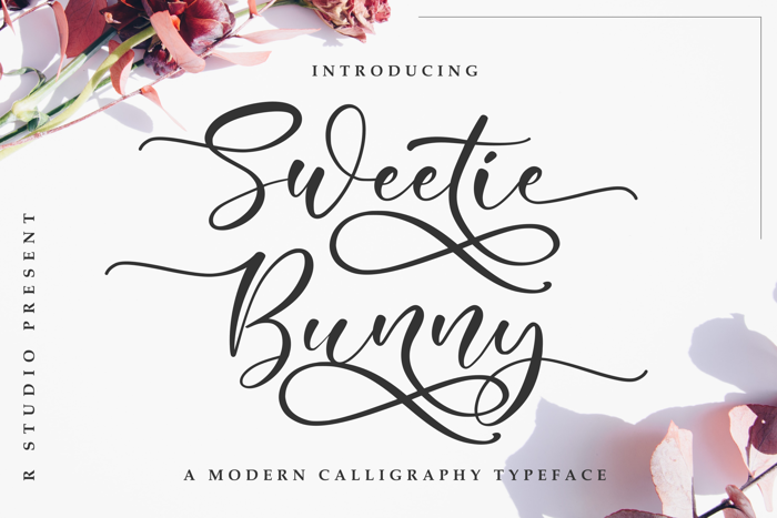 Sweetie Bunny Font poster