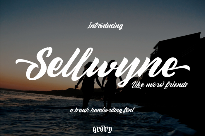 Sellwyne Font poster