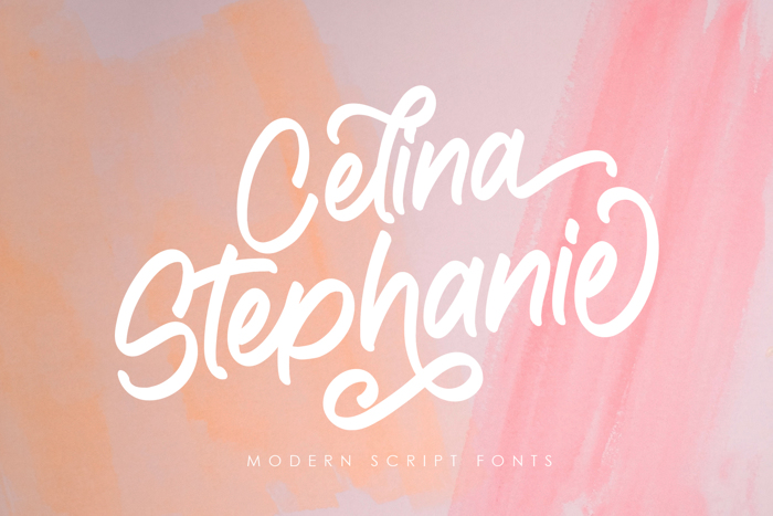 Celina Stephanie Font poster
