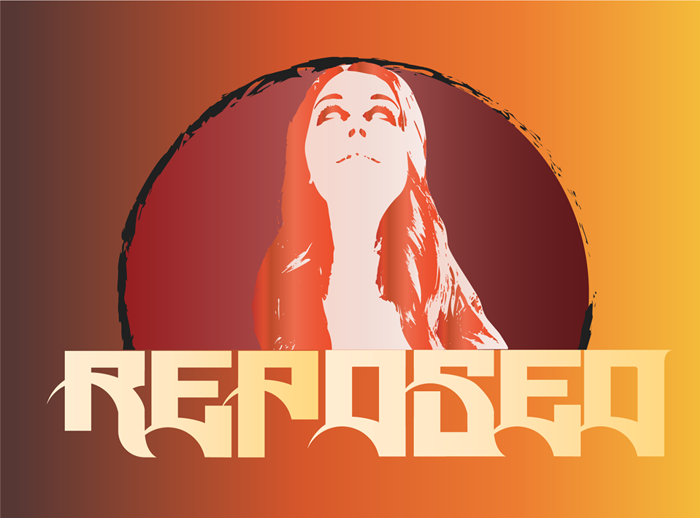Reposed Font poster