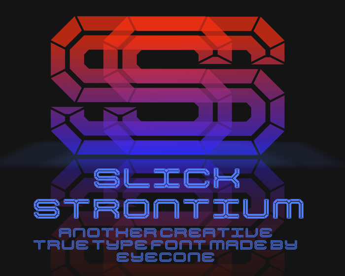 Slick Strontium Font