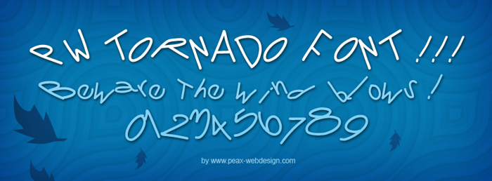 PWTornado Font