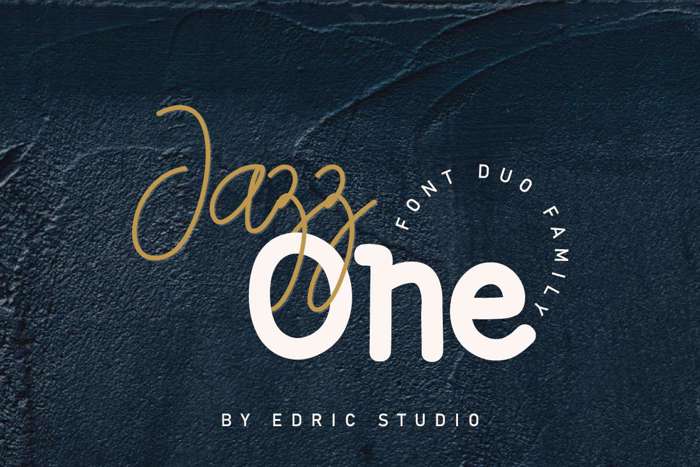 Jazz One Font poster