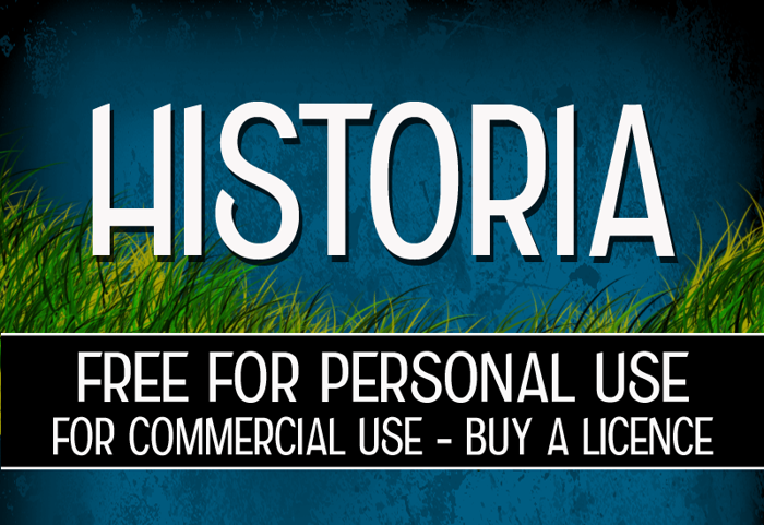 CF Historia Font poster