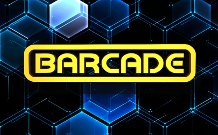 Barcade Font poster