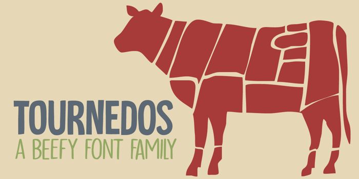 Tournedos (Demo) Font poster