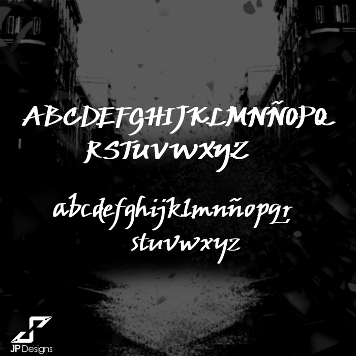JP Urbaam DEMO Font poster