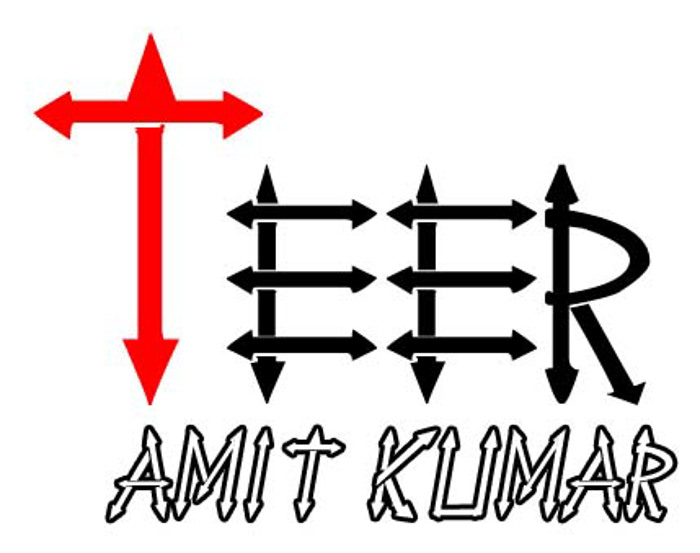 Teer Font poster