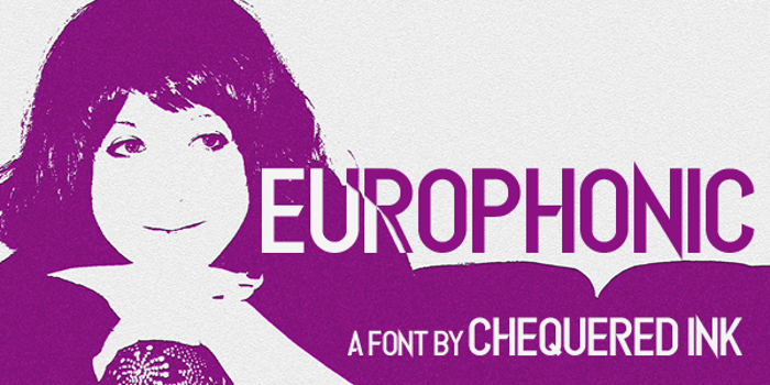 Europhonic Font poster