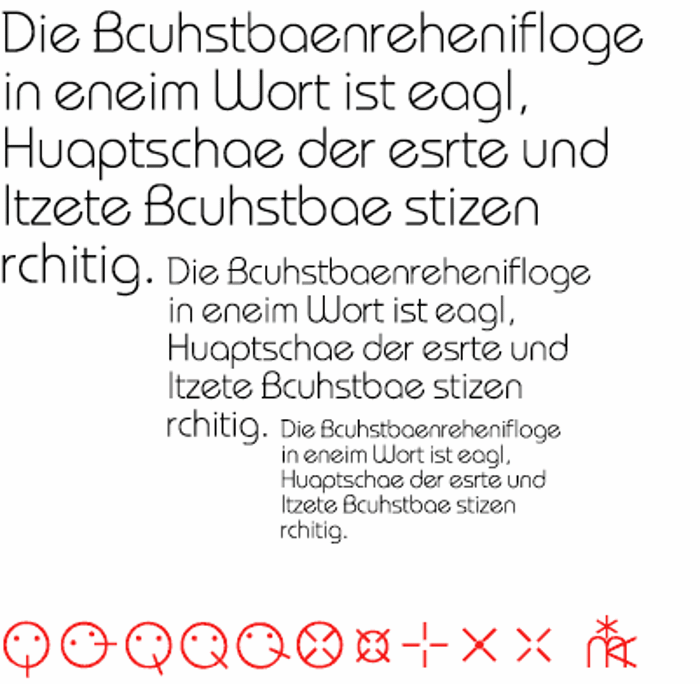 MonaKo Font poster