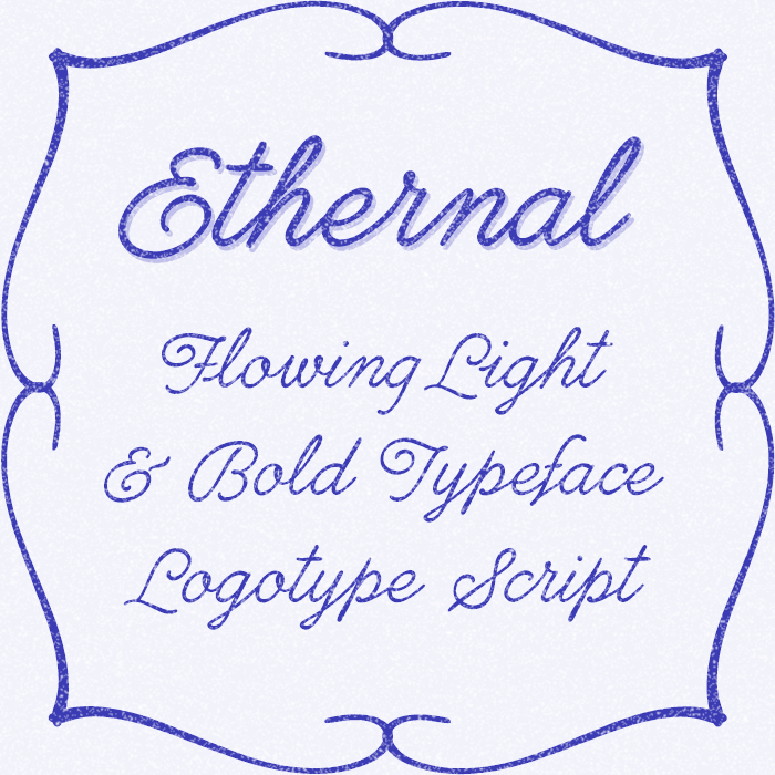 Ethernal Font poster
