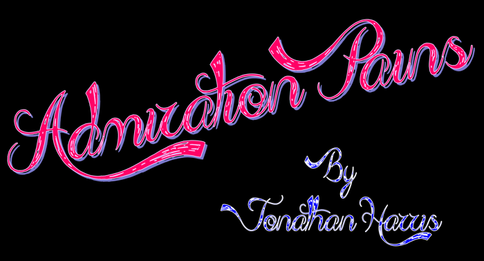 Admiration Pains Font poster