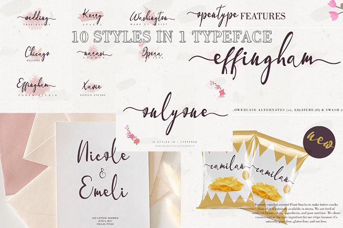 onlyone Font poster