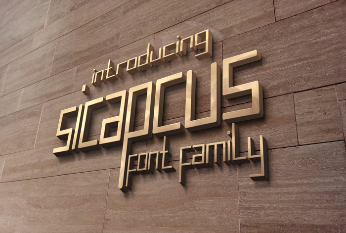 sicapcus Font poster